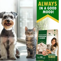 Beloved Pets Freeze-Dried Chicken Cubes Dog & Cat Treats, 5.3-oz