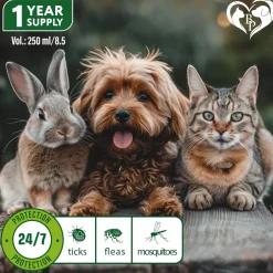 Beloved Pets Natural Flea & Tick Home Spray for Dogs & Cats, 8.5-oz
