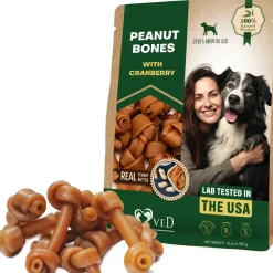 Beloved Pets Peanut Bones with Cranberry Dog Treats, 10.6-oz