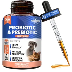 Beloved Pets Probiotic & Prebiotic Plus Enzymes for Cats & Dogs (2 oz)