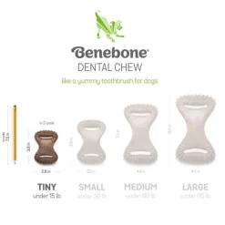 Benebone Puppy Pack Bacon Flavor Chew Toy for Puppies (2 chews)