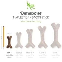 Benebone Puppy Pack Maple Wood Flavor Chew Toy for Puppies (2 chews)