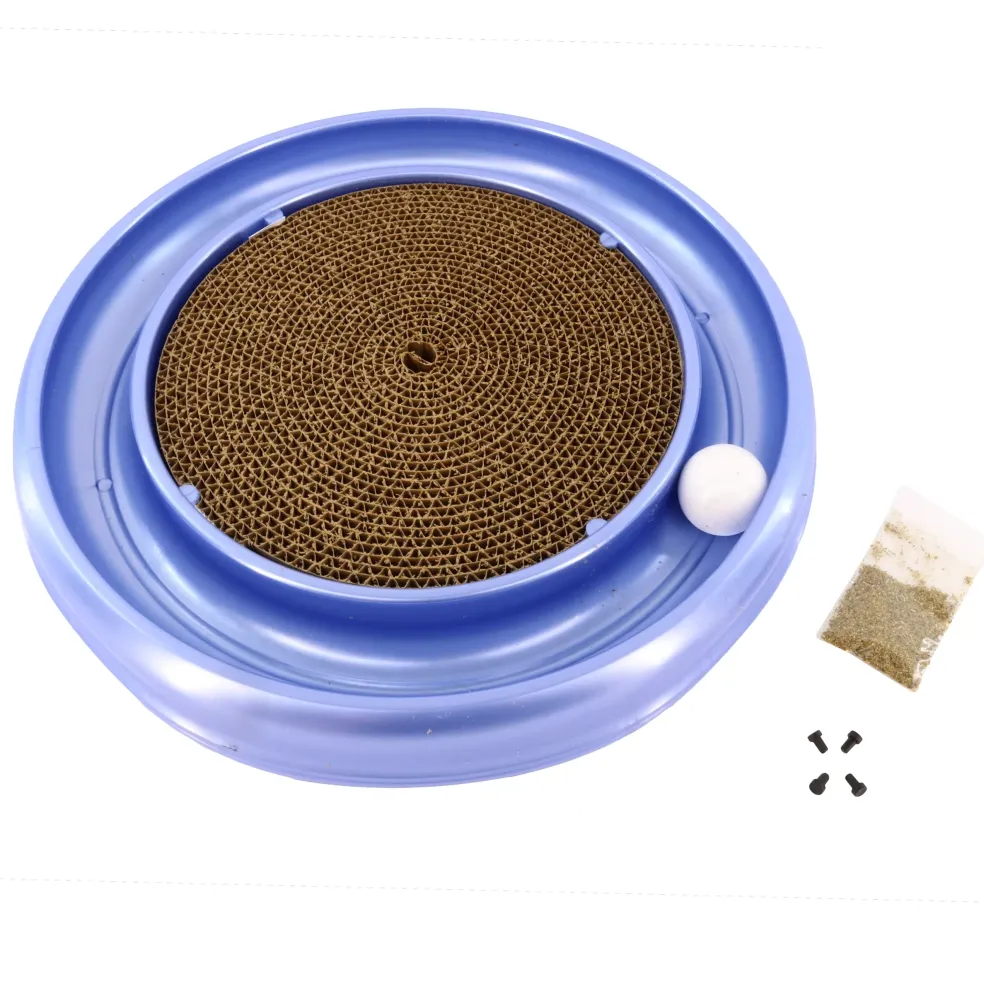 Bergan Turbo Scratcher Toy For Cats (Assorted Colors)