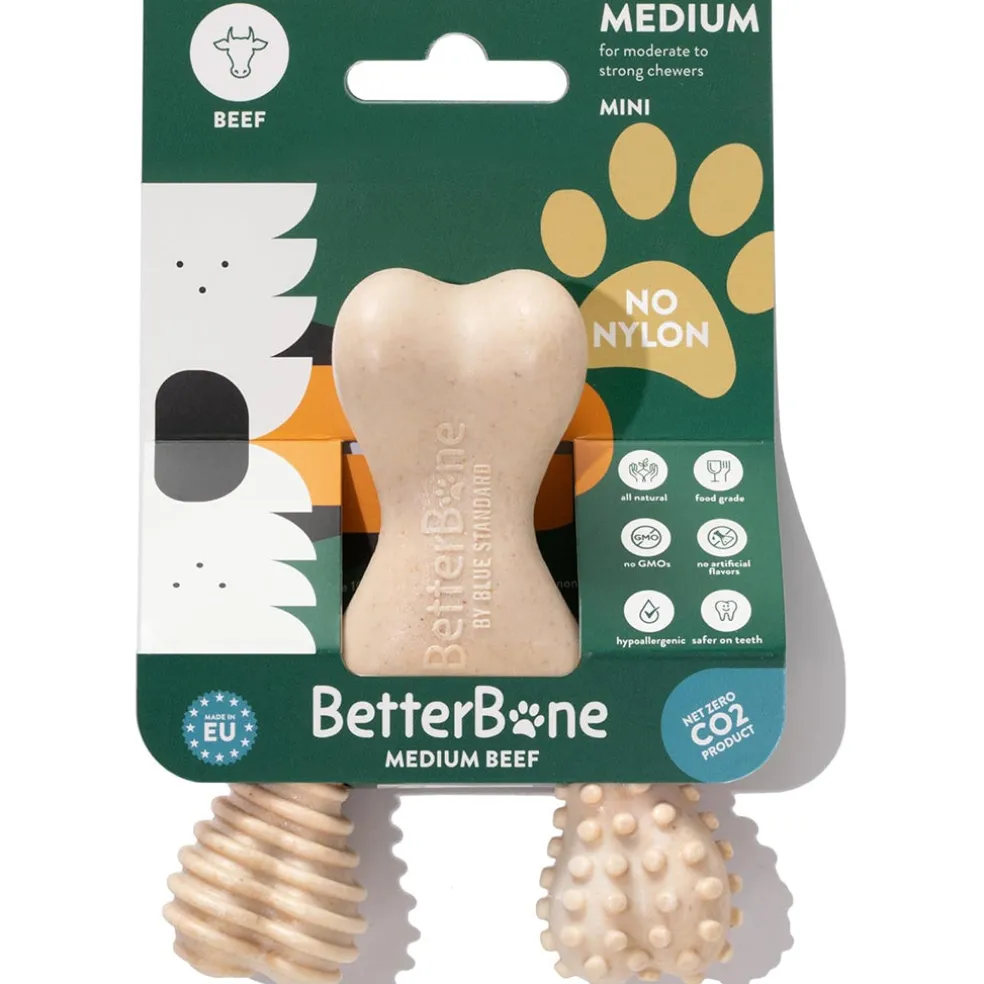 BetterBone Medium Density Beef Flavor Dog Chew Toy