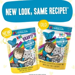 BFF OMG Charge Me Up! Chicken in Gravy Wet Cat Food, 2.8-oz pouch, 12 count