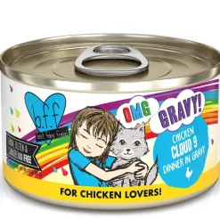 BFF OMG Cloud 9! Chicken in Gravy Minced Grain-Free Wet Cat Food, 2.8-oz can, case of 12