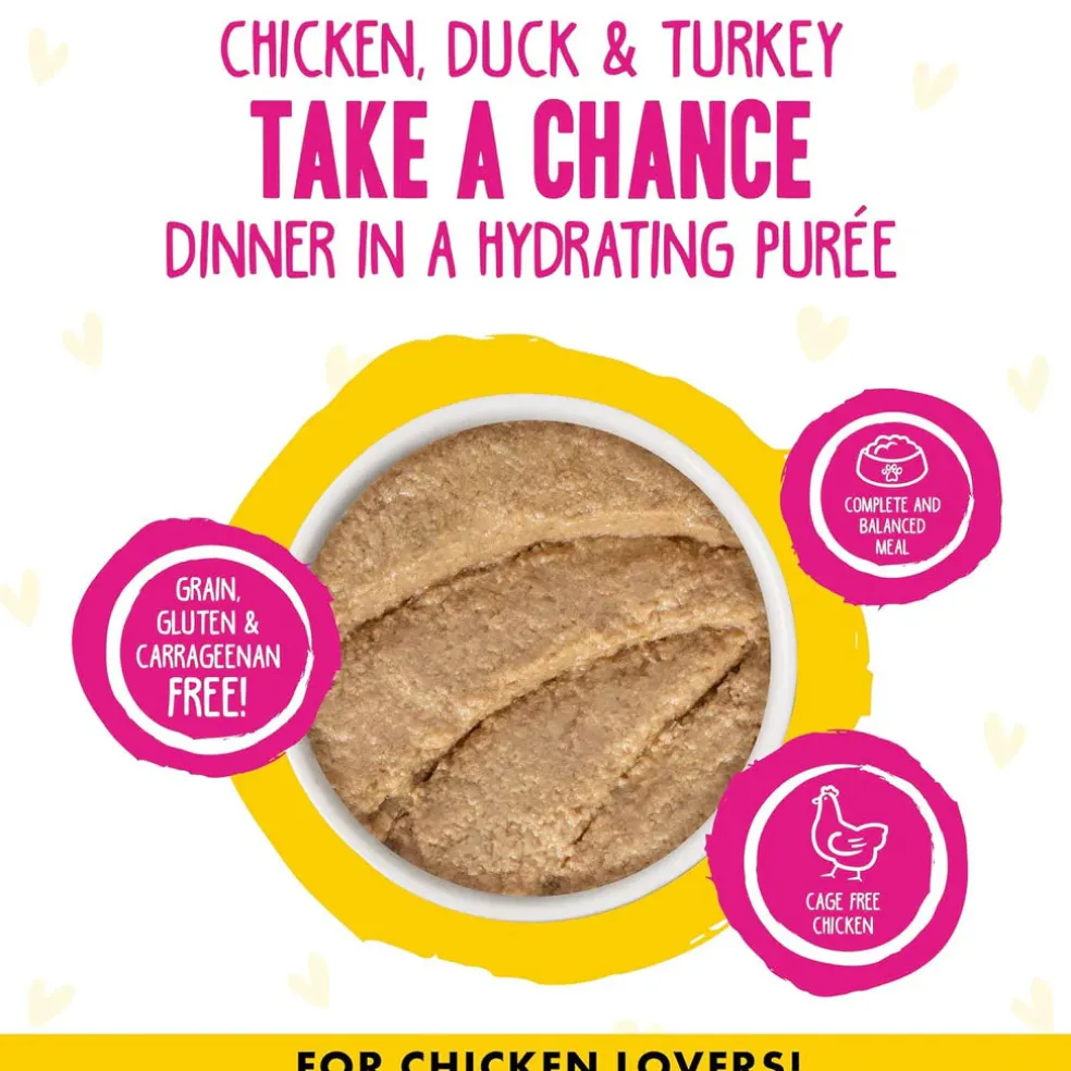 BFF Play Pate Lovers Chicken, Duck & Turkey Take a Chance Wet Cat Food