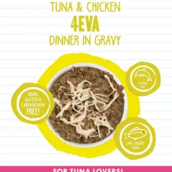 BFF Tuna & Chicken 4-Eva Dinner in Gravy Grain-Free Minced Wet Cat Food