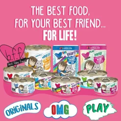 BFF Tuna & Chicken 4-Eva Dinner in Gravy Grain-Free Minced Wet Cat Food