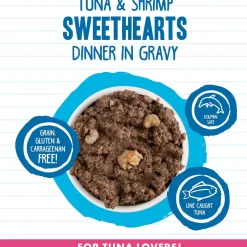 BFF Tuna & Shrimp Sweethearts Dinner in Gravy Canned Cat Food