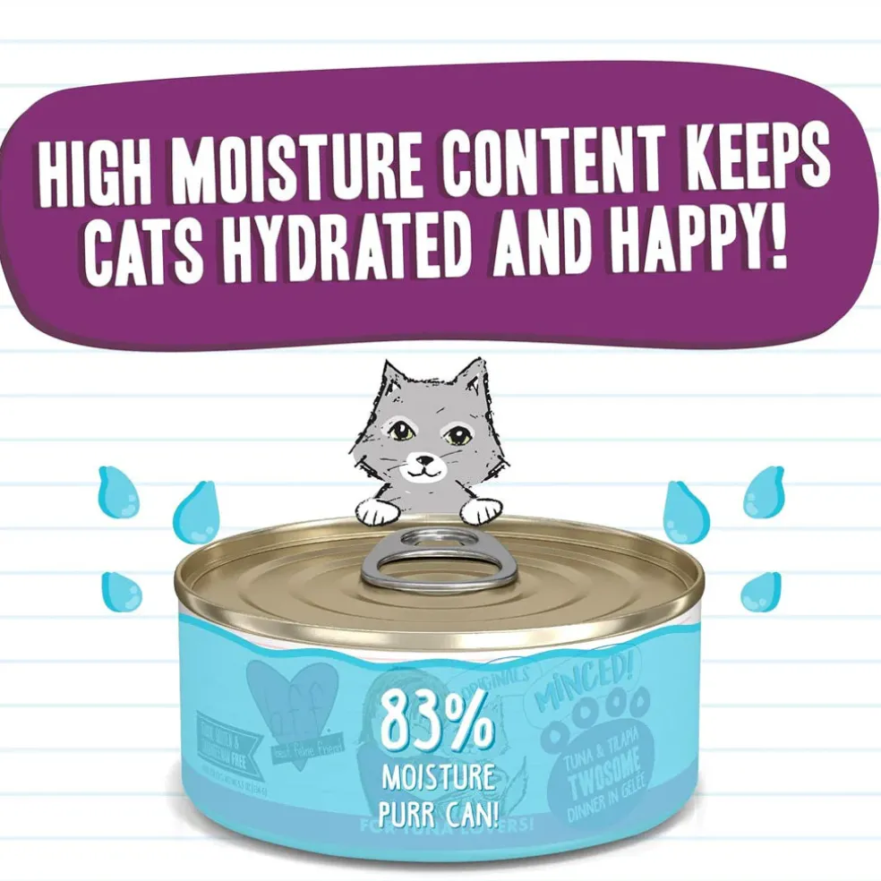 BFF Tuna & Tilapia Twosome Dinner in Gelee Canned Cat Food