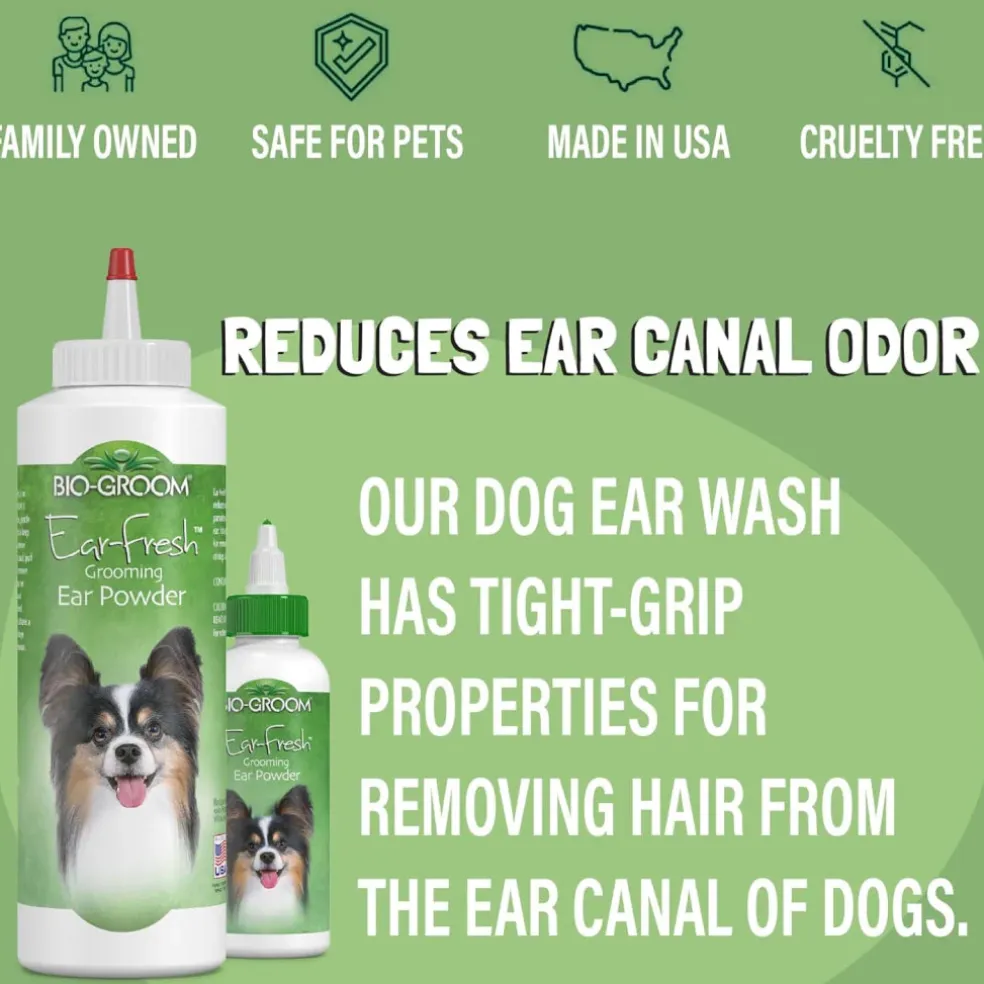 Bio Groom Ear Fresh Grooming Ear Powder For Dogs (24 g)