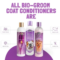 Bio Groom Natural Oatmeal Soothing Anti-Itch Creme Rinse For Dogs (12 oz)