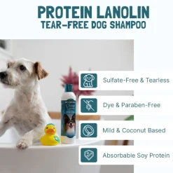Bio Groom Protein Lanolin Tearless Shampoo For Dogs