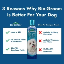 Bio Groom Super White Coat Brightening Shampoo For Dogs