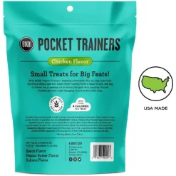 Bixbi Pocket Trainers Grain-Free Chicken Treats for Dogs (6 oz)