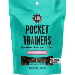 Bixbi Pocket Trainers Grain-Free Salmon Treats for Dogs (6 oz)