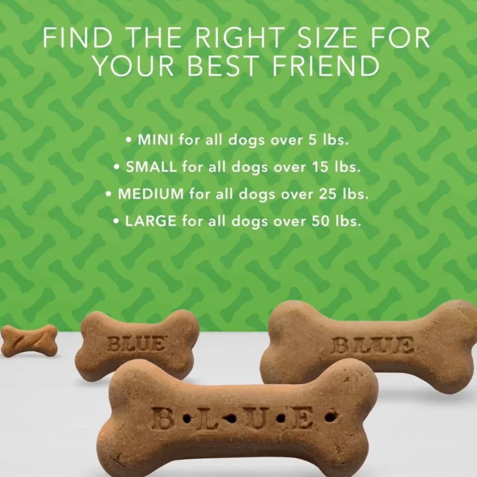 Blue Buffalo Bones Classic Assorted Flavors Biscuits For Small Dogs (16 oz)