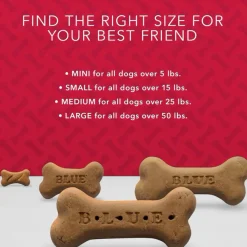 Blue Buffalo Bones Classic Biscuits For Medium-Size Dogs (16 oz)