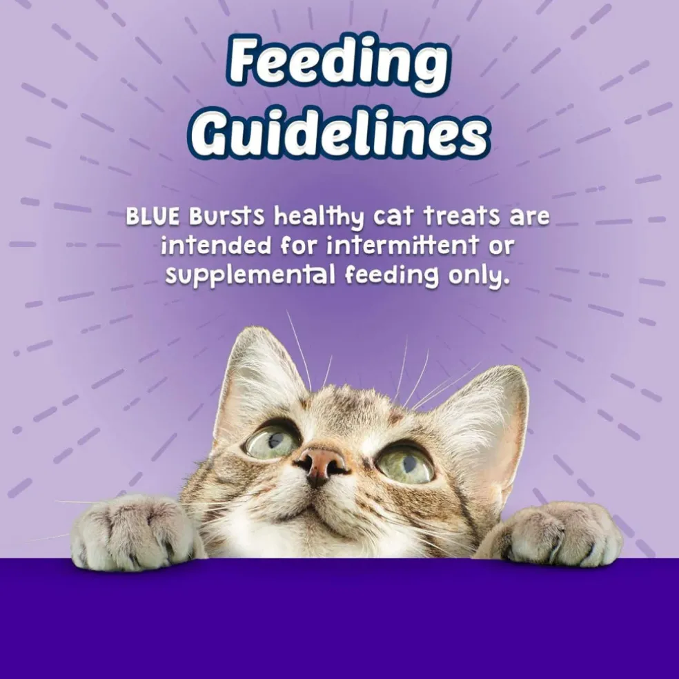 Blue Buffalo Bursts Crunch & Creamy Delish Liver & Beef Treats For Cat (2 oz)