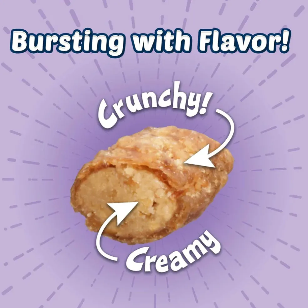 Blue Buffalo Bursts Crunch & Creamy Delish Liver & Beef Treats For Cat (2 oz)