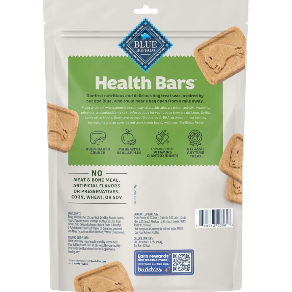 Blue Buffalo Health Bars Apple & Yogurt Biscuits for Dogs