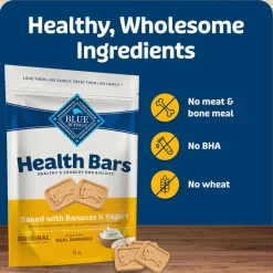 Blue Buffalo Health Bars Banana & Yogurt Biscuits for Dogs (16 oz)