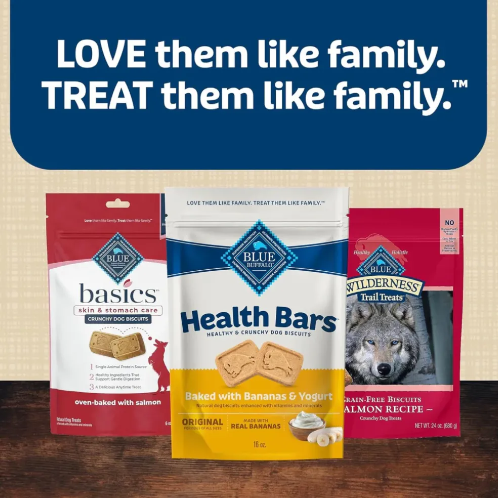 Blue Buffalo Health Bars Banana & Yogurt Biscuits for Dogs (16 oz)