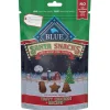 Blue Buffalo Santa Snacks Tasty Chicken Recipes Soft Treats For Dogs (4.5 oz)