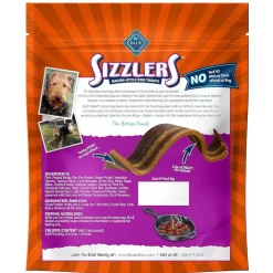 Blue Buffalo Sizzlers Bacon-Style Treats For Dogs
