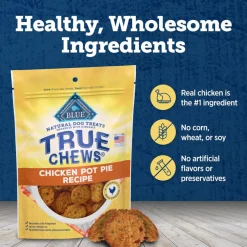Blue Buffalo True Chews Chicken Pot Pie Recipe Treats For Dogs (12 oz)