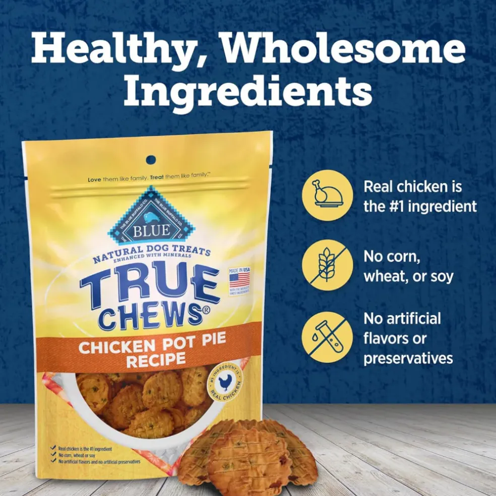 Blue Buffalo True Chews Chicken Pot Pie Recipe Treats For Dogs (12 oz)