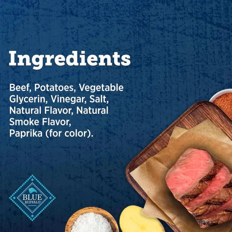 Blue Buffalo True Chews Premium Grillers Steak Dog Treats