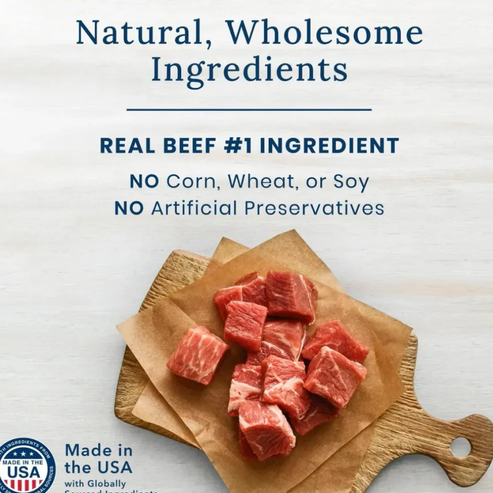 Blue Buffalo True Chews Premium Morsels Steak Treats For Dogs (10 oz)