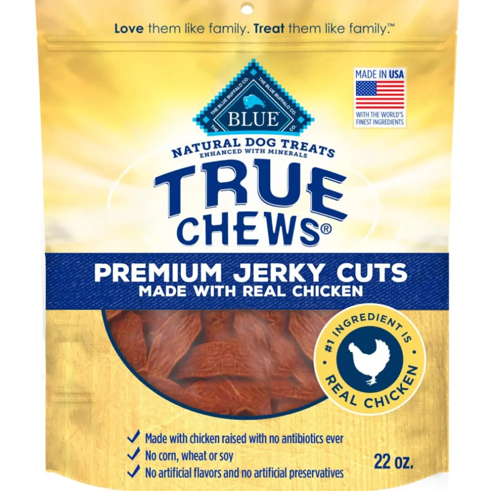 Blue Buffalo True Chews Premium Jerky Cuts Chicken Jerky Treats For Dogs