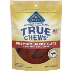 Blue Buffalo True Chews Premium Jerky Cuts Steak Jerky Dog Treats
