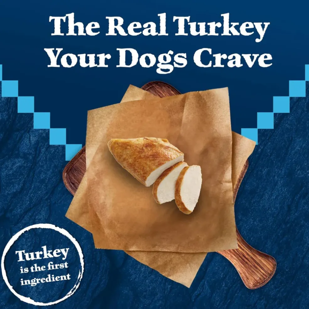 Blue Buffalo Wilderness Trail Treats Turkey Biscuits for Dogs