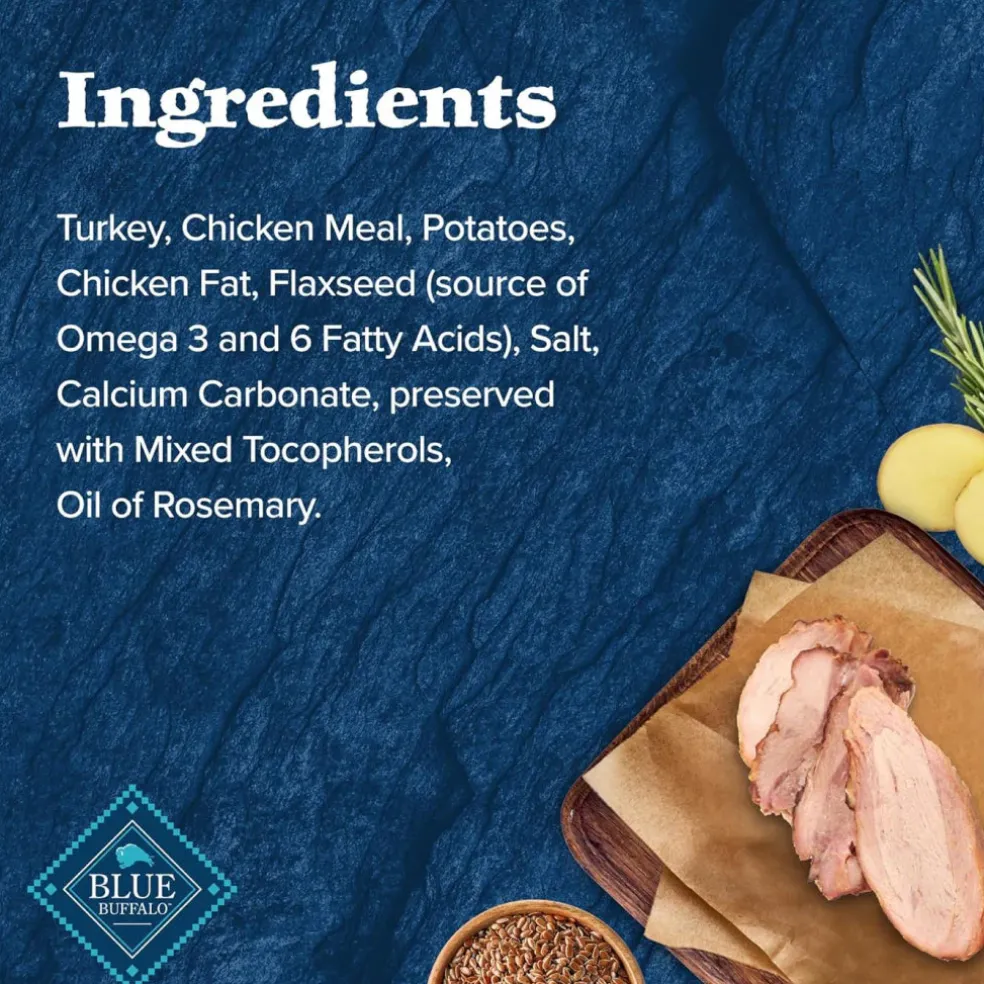 Blue Buffalo Wilderness Trail Treats Turkey Biscuits for Dogs