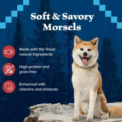 Blue Buffalo Wilderness Wild Bits Salmon Recipe Training Treats for Dogs (4 oz)