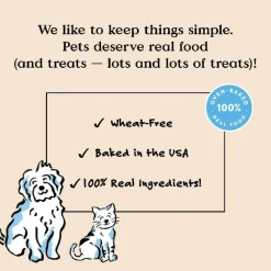 Bocce's Bakery Basics Cheese Crunchy Biscuits For Dogs (14 oz)