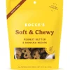 Bocce's Bakery Basics Peanut Butter & Banana Soft & Chewy Recipe Dog Treats (6 oz)