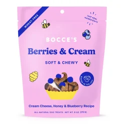 Bocce's Bakery Berries & Cream Soft & Chewy Treats For Dogs (6 oz)