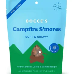 Bocce's Bakery Campfire S'mores Soft & Chewy Treats For Dogs (6 oz)