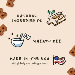 Bocce's Bakery Fireside Apple Pie Soft & Chewy Treats For Dogs (6 oz)