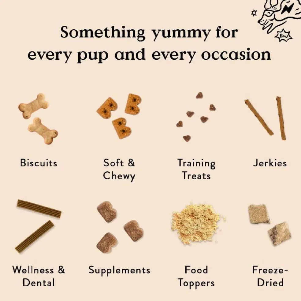 Bocce's Bakery Freeze Dried Lamb Liver Dog Treats (3 oz)