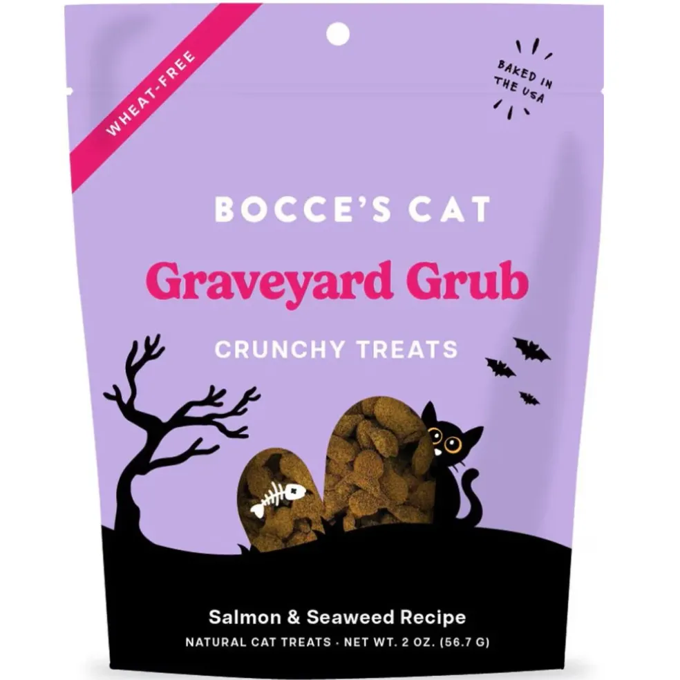 Bocce's Bakery Graveyard Grub Crunchy Cat Treats (2 oz)