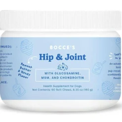 Bocce's Bakery Hip & Joint Supplement for Dogs (60 Soft Chews)