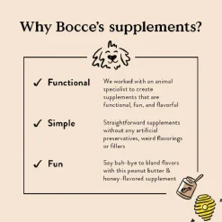 Bocce's Bakery Hip & Joint Supplement for Dogs (60 Soft Chews)