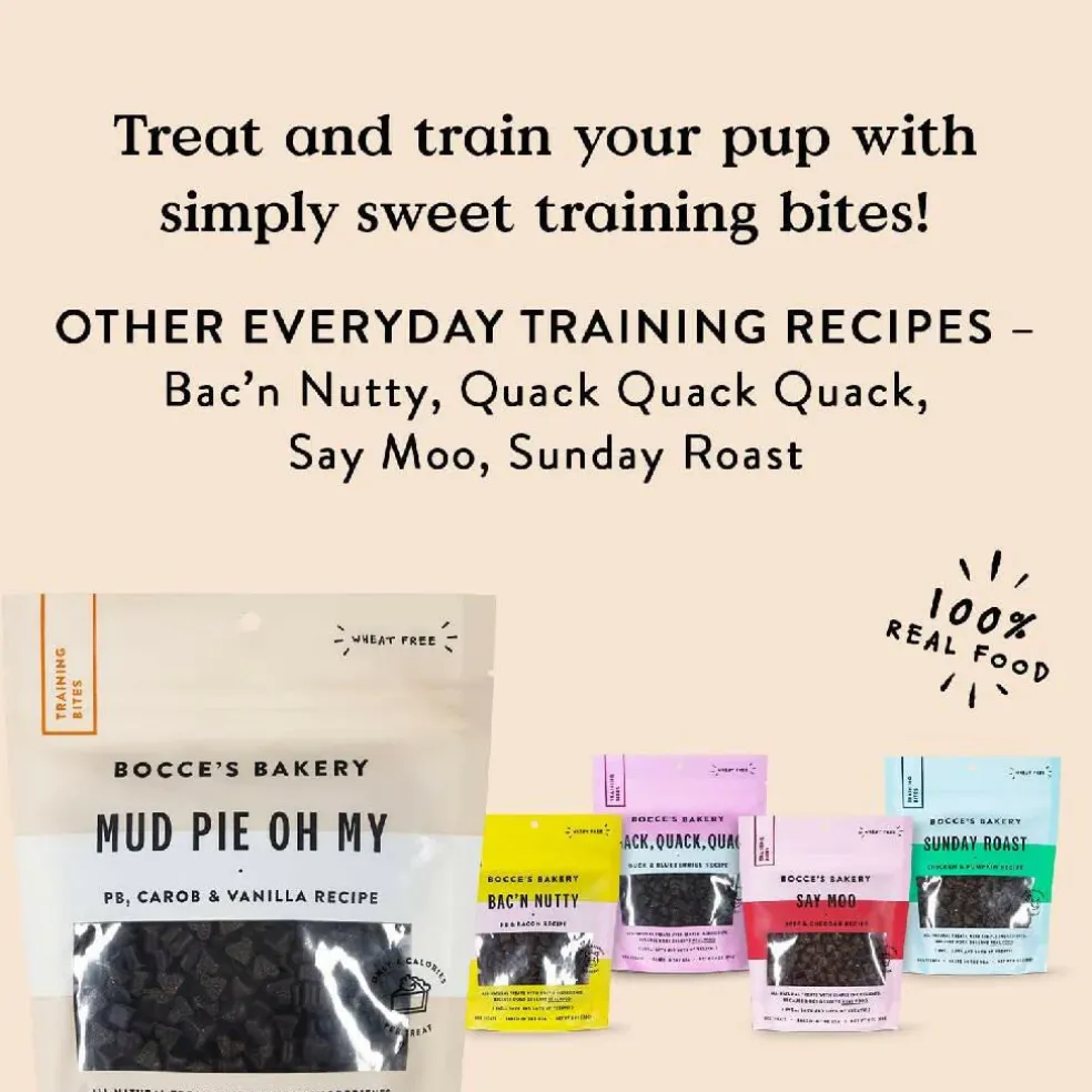 Bocce's Bakery Mud Pie Oh My Training Treats For Dogs (6 oz)
