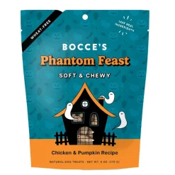 Bocce's Bakery Phantom Feast Soft & Chewy Dog Treats, 6-oz